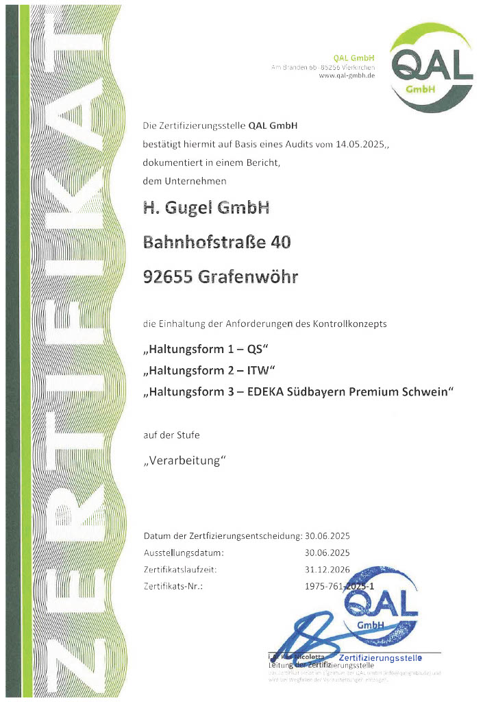 HF 1 2 3 Zertifikat gültig bis 31.12.2026